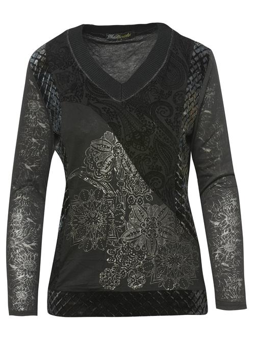 KOROSHI Shirts  sort / sølv