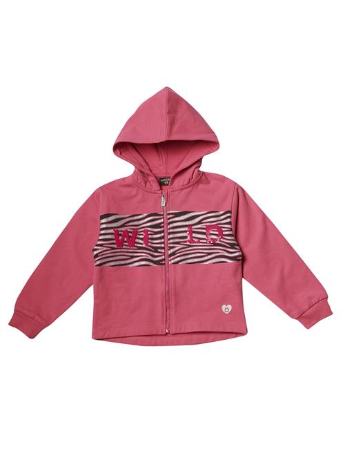 KOROSHI Sweatjakke  lilla / pink / sølv