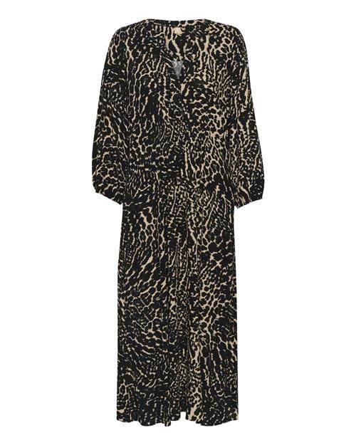 CULTURE Kjole 'Ando Andre'  cappuccino / sort