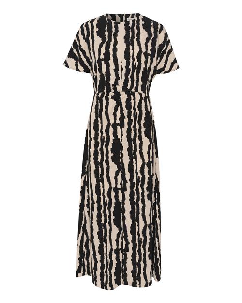 InWear Kjole 'Xeenia'  beige / sort