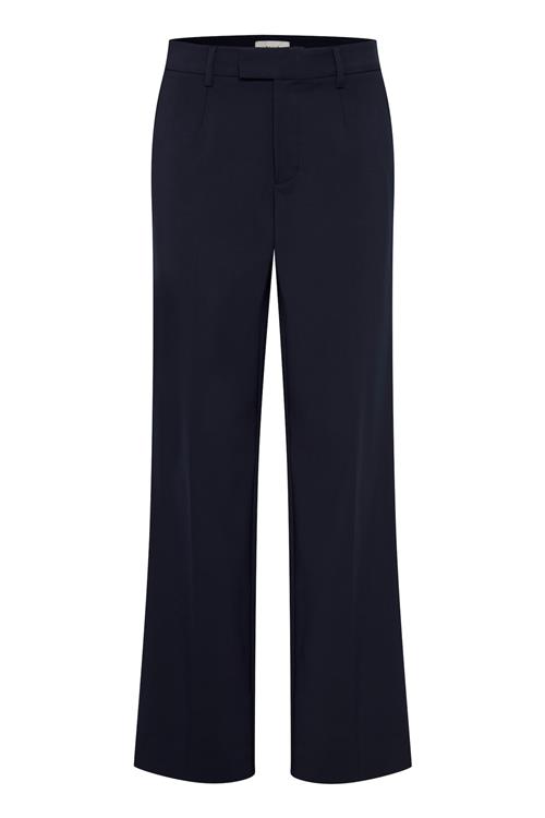 PULZ Jeans Bukser med fals 'Bindy'  mørkeblå