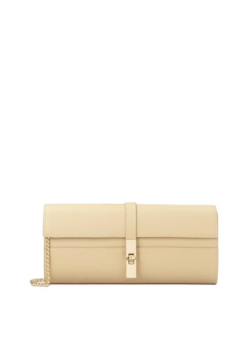 Kazar Clutch  beige / guld