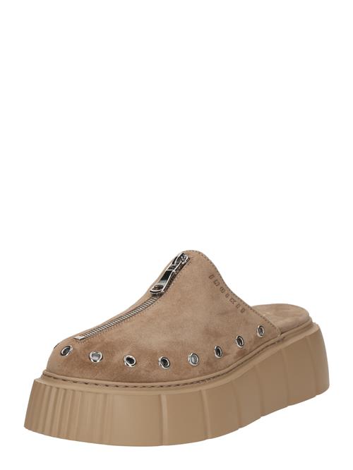 INUIKII Træsko 'MATILDA'  mørkebeige