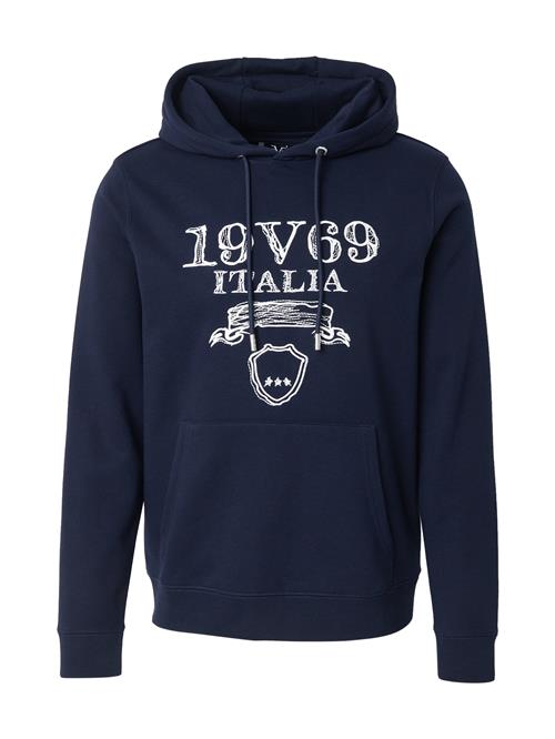 19V69 ITALIA Sweatshirt 'MATTEO'  navy / offwhite