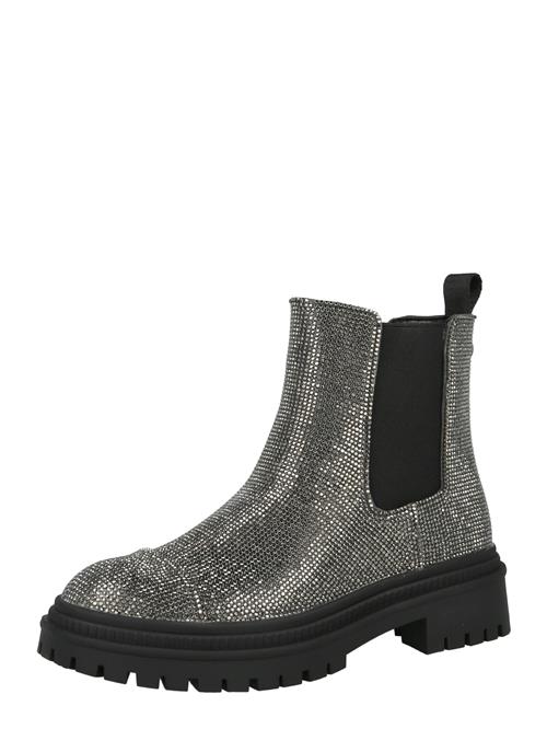 STEVE MADDEN Chelsea Boots 'Moonlit'  sort / sølv