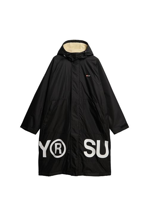 Superdry & Co Overgangsfrakke  sort / hvid