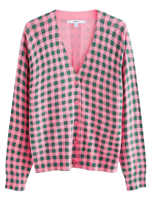 Next Cardigan  grøn / pink