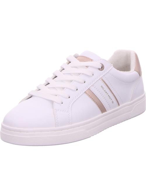 TOM TAILOR Sneaker low  rosa guld / offwhite