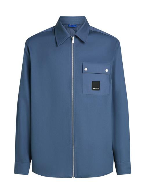 KARL LAGERFELD JEANS Overgangsjakke  mørkeblå