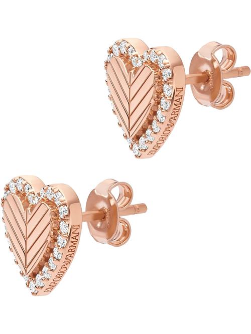 Emporio Armani Øreringe  rosé / transparent