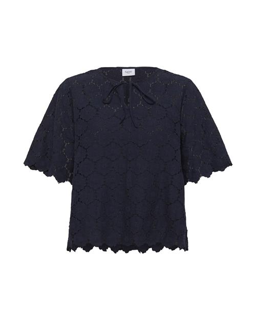 SAINT TROPEZ Bluse 'Zoja'  natblå