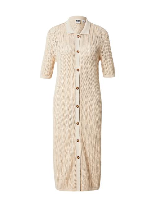 ROXY Strikkjole 'Seashell Song'  beige