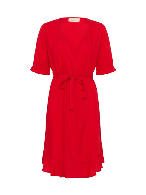 Cream Kjole 'CRTiah'  knaldrød