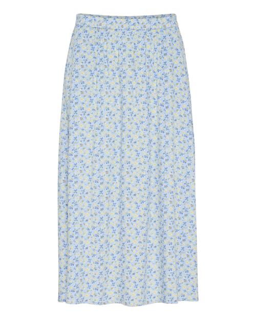 Cream Nederdel 'Tiah'  lyseblå / blandingsfarvet