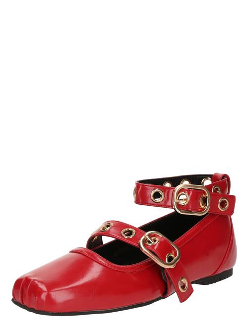 Raid Ballerinasko med rem 'BLESSING'  rød