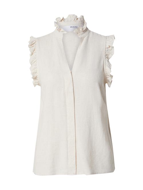 SELECTED Bluse 'SLFViva'  uldhvid