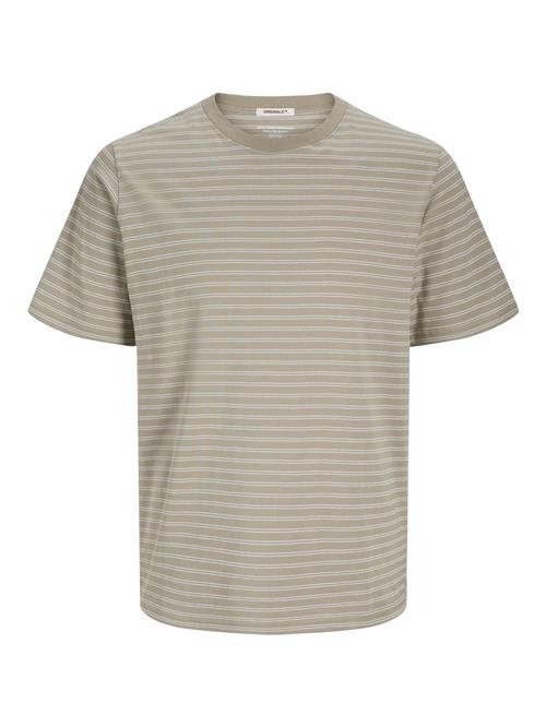 JACK & JONES Bluser & t-shirts 'JORCanggu'  greige / hvid