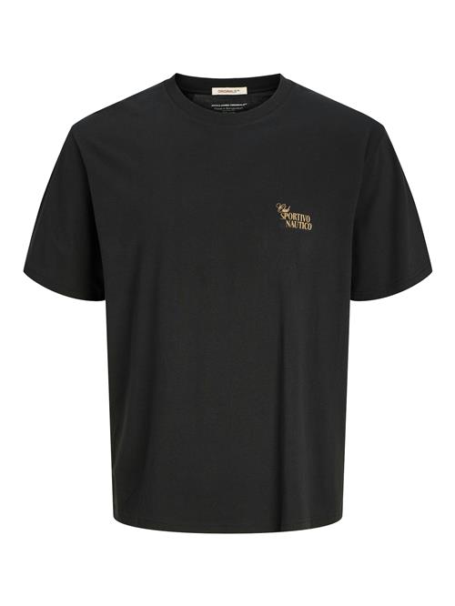 JACK & JONES Bluser & t-shirts 'JORHydra'  dueblå / honning / sort / hvid