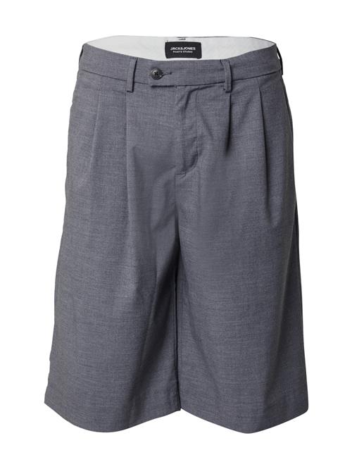 JACK & JONES Bukser med lægfolder 'JPSTBILL'  grå