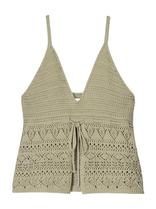 Bershka Sticktop  mørkebeige