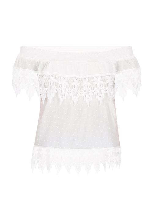 IZIA Bluse 'Boho'  hvid
