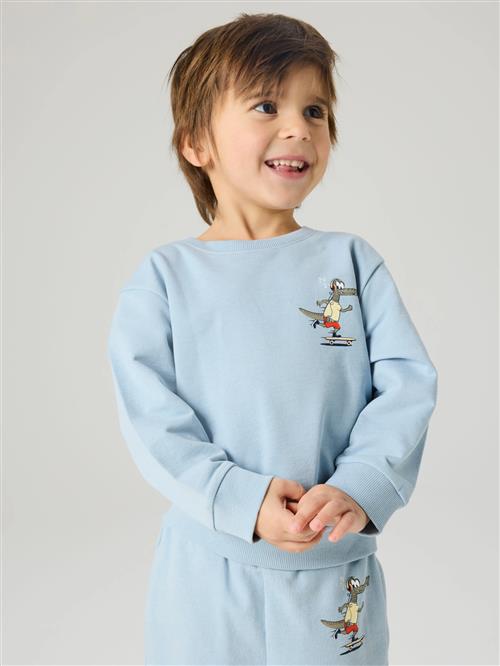 NAME IT Sweatshirt Alexander Blue Fog Skater