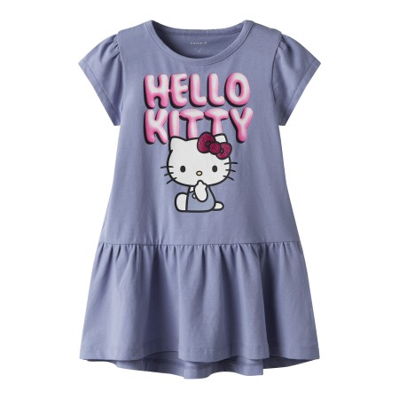 NAME IT Kjole Fidi Hellok Purple Impression