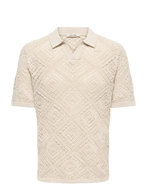 ONLY & SONS | Onskolmar Life Reg 5 Ss Resort Knit | XS