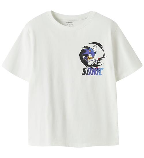Name It T-shirt - NkmFitus - Sonic - Bright White