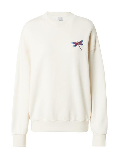 Iriedaily Sweatshirt 'Libelle'  lyseblå / lilla / rød / naturhvid