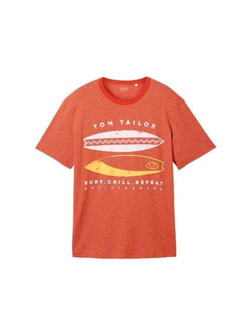 TOM TAILOR Bluser & t-shirts  gul / hummer / hvid