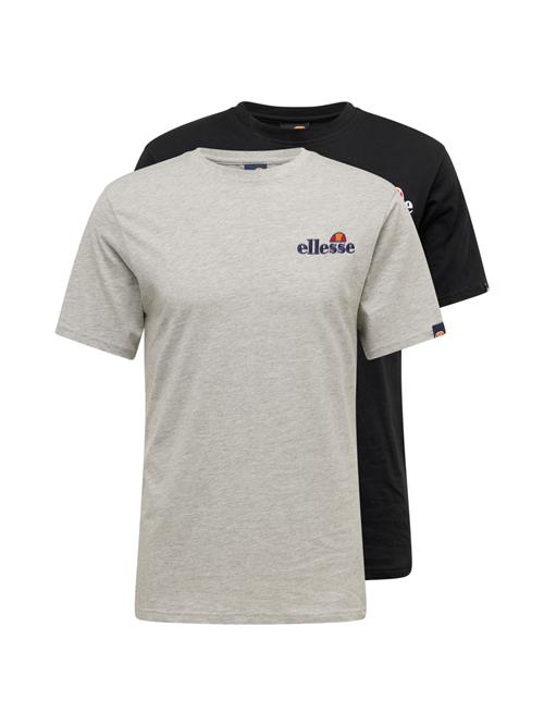 ELLESSE Bluser & t-shirts 'Voodoo'  navy / grå-meleret / orange / sort