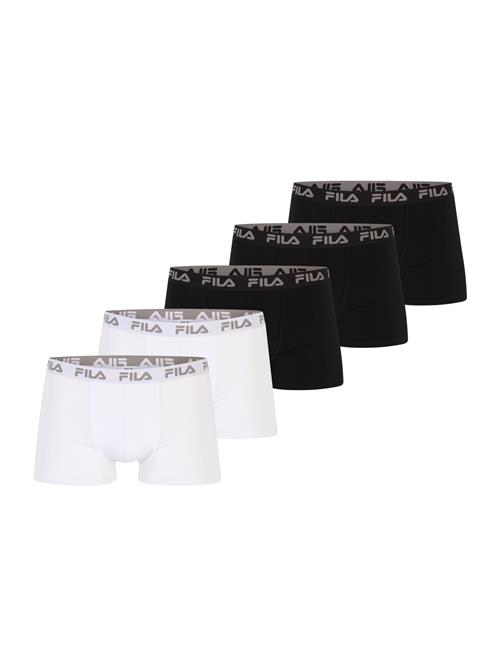 FILA Boksershorts  grå / sort / hvid