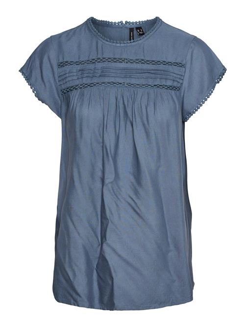 VERO MODA Bluse 'VMDEBBIE'  mørkeblå