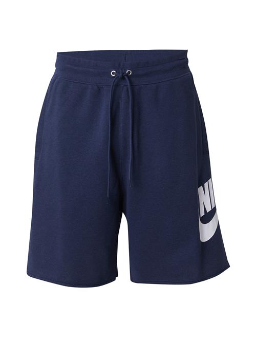 Nike Sportswear Bukser 'CLUB ALUMNI'  navy / hvid