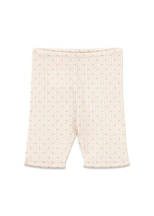 Konges Sløjd GOTS Minnie Korte Leggings Minnie Coeur  Minnie Coeur 2 Y  Hvid  2 år  kvinde