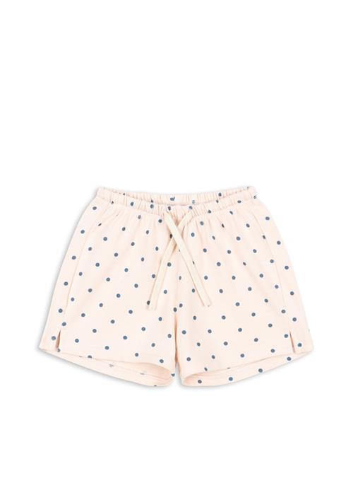 Konges Sløjd GOTS Spotty Sweat Shorts Rosewater Dot  Rosewater Dot 7-8 Y  Lyserød  7-8 år  kvinde