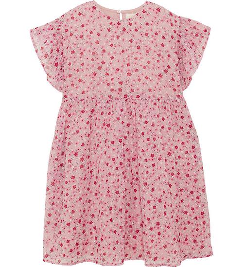 Creamie Kjole - Flower Dobby - Rose Smoke