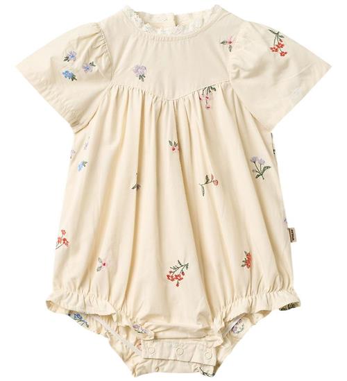 Wheat Sommerdragt - Margit - Ivory Embroidery Flowers
