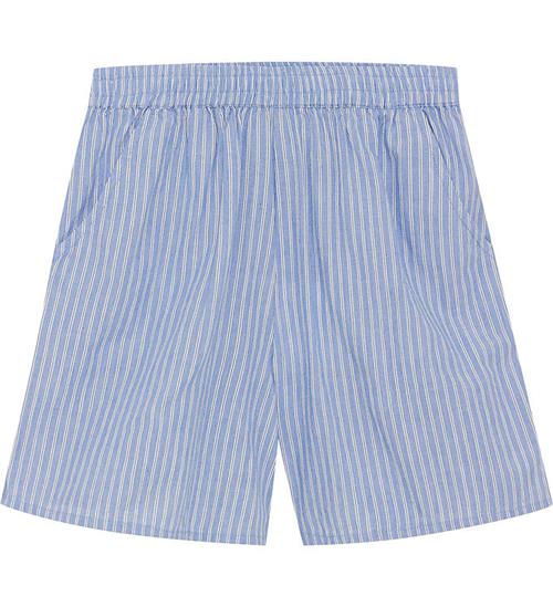 Creamie Shorts - Woven Stripe - Blue Lustre