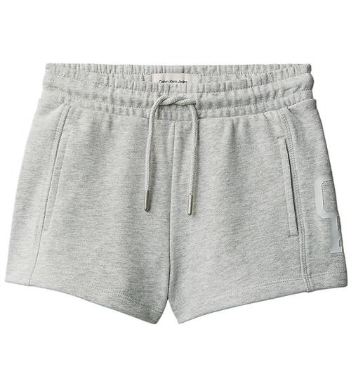 Calvin Klein Sweatshorts - Gråmeleret