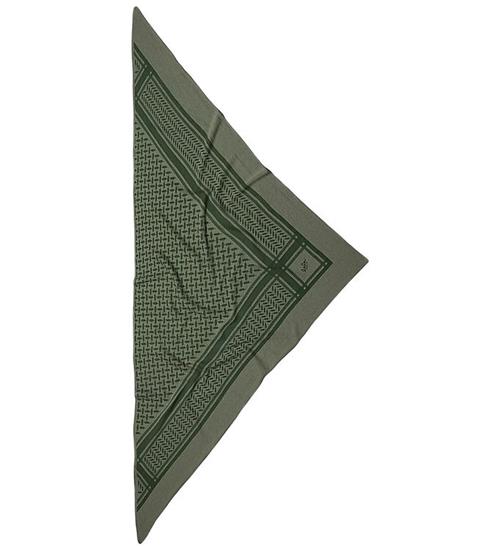 Lala Berlin Tørklæde - 162x85 - Triangle Trinity M - Moss