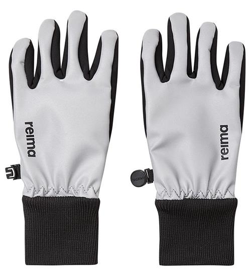 Reima Handsker m. Fleece - Softshell - Heippa - Sort/Sølv