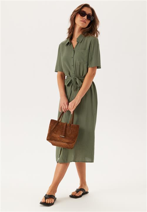 Pieces Pcpia 2/4 MIDI SHIRT DRESS