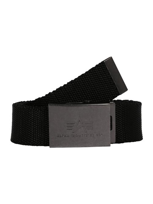 ALPHA INDUSTRIES Bælte  sort