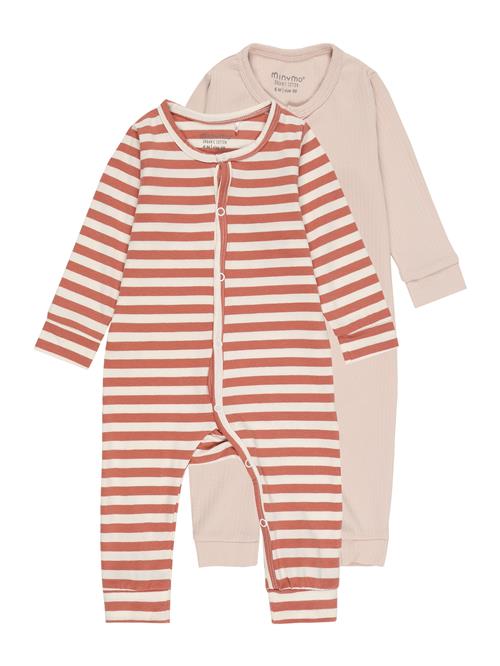 MINYMO Sparkedragt/Body  lyserød / rustrød