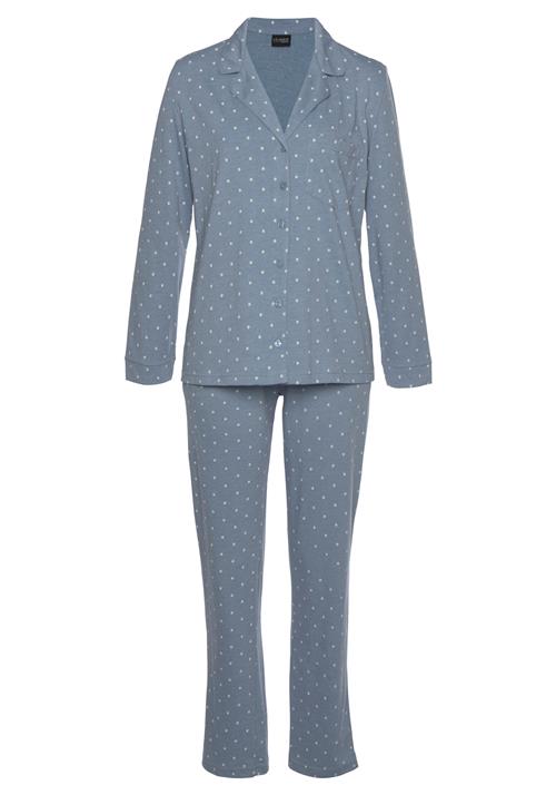 VIVANCE Pyjamas 'Dreams'  lyseblå / hvid