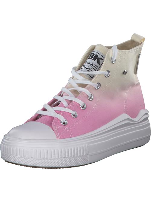 BRITISH KNIGHTS Sneaker high 'Kaya Flow'  beige / blandingsfarvet / pink