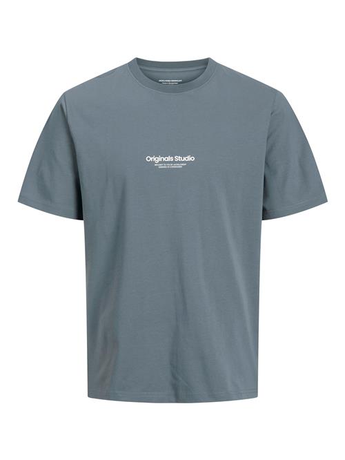 JACK & JONES Bluser & t-shirts 'JORVesterbro'  safir / hvid