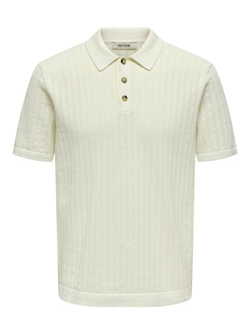 Only & Sons Pullover 'ONSMoon'  creme
